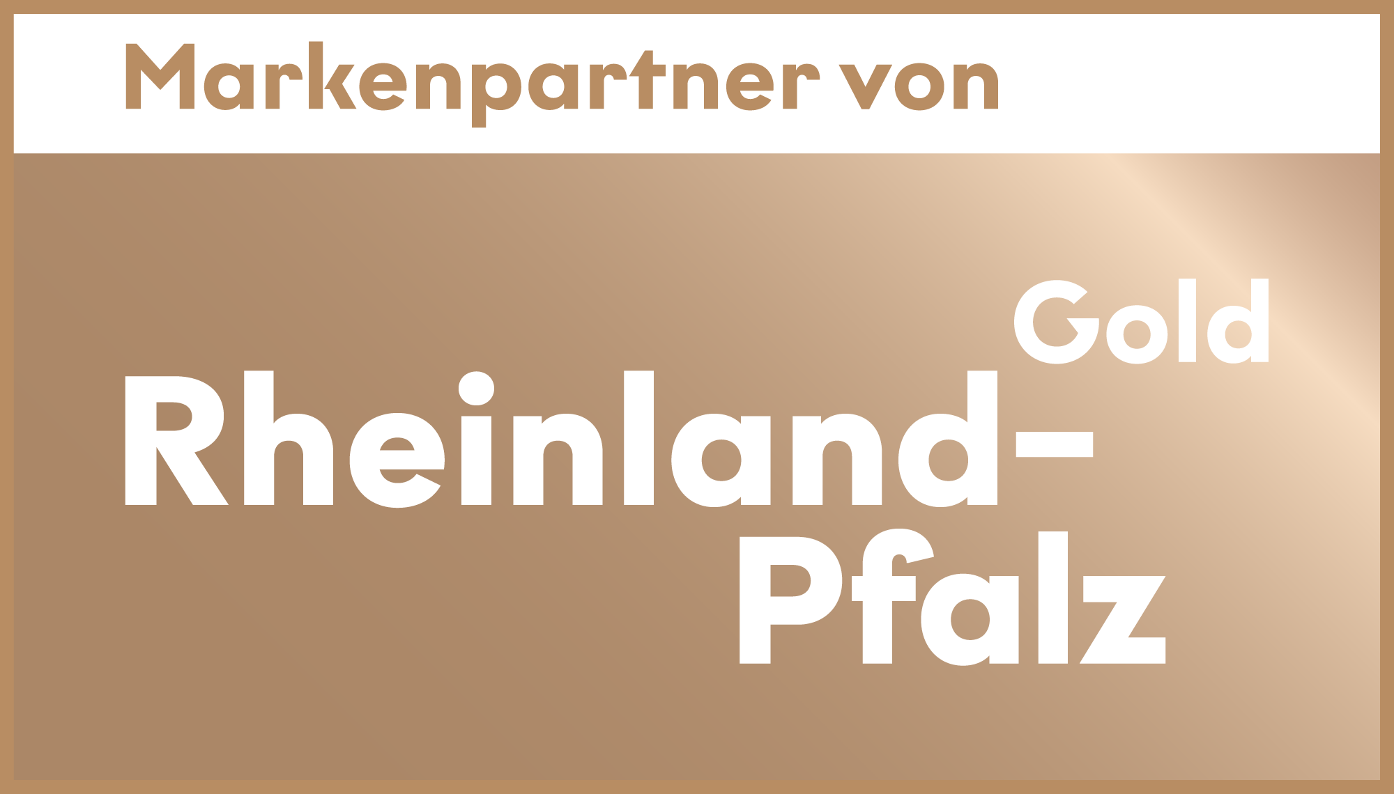 Markenpartner von Rheinland-Pfalz Gold